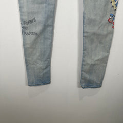 Amiri Zig-Zag Graphic Jeans Size 30