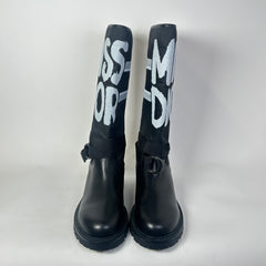 Dior Black D-Major Miss Dior Boots Size 40
