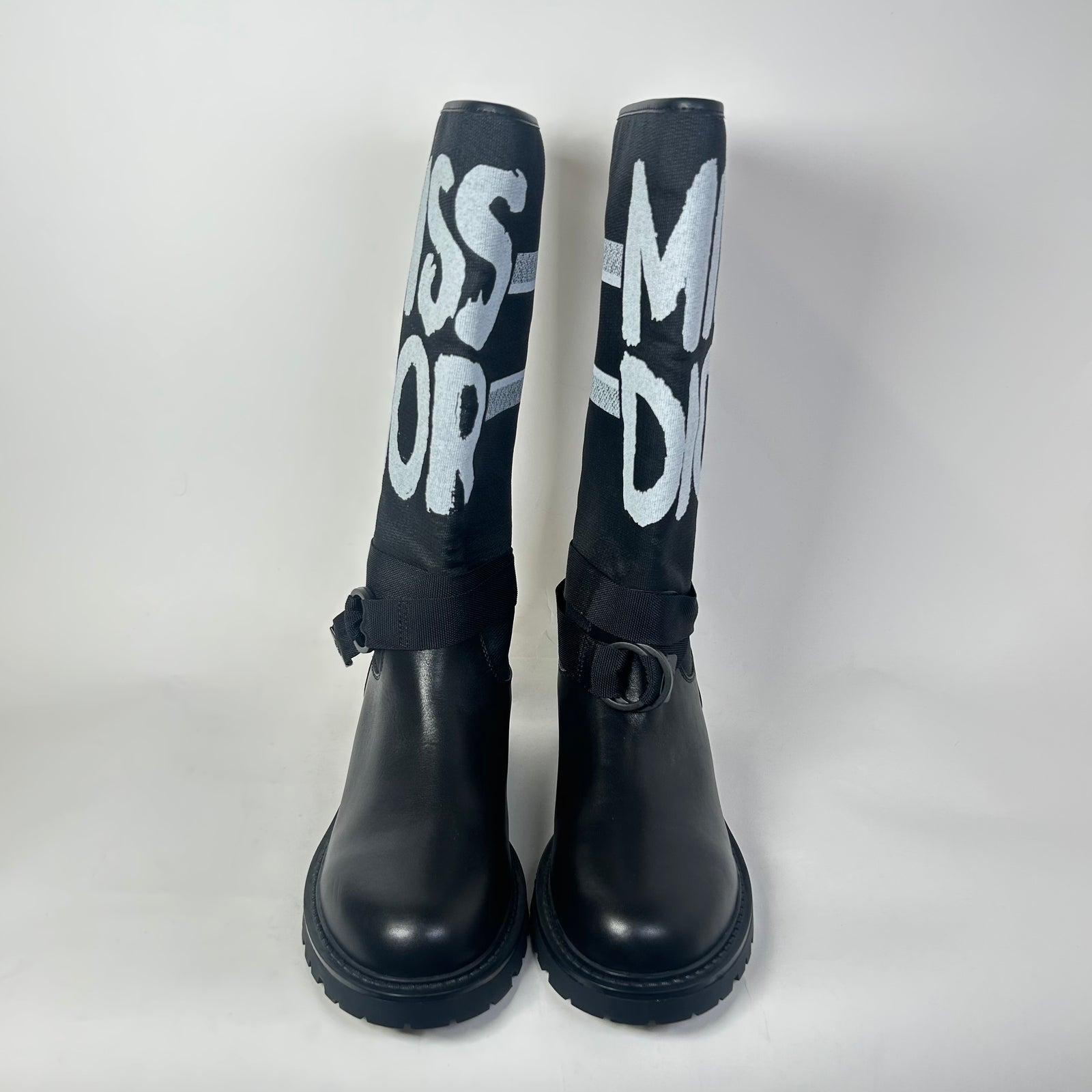 Dior Black D-Major Miss Dior Boots Size 40