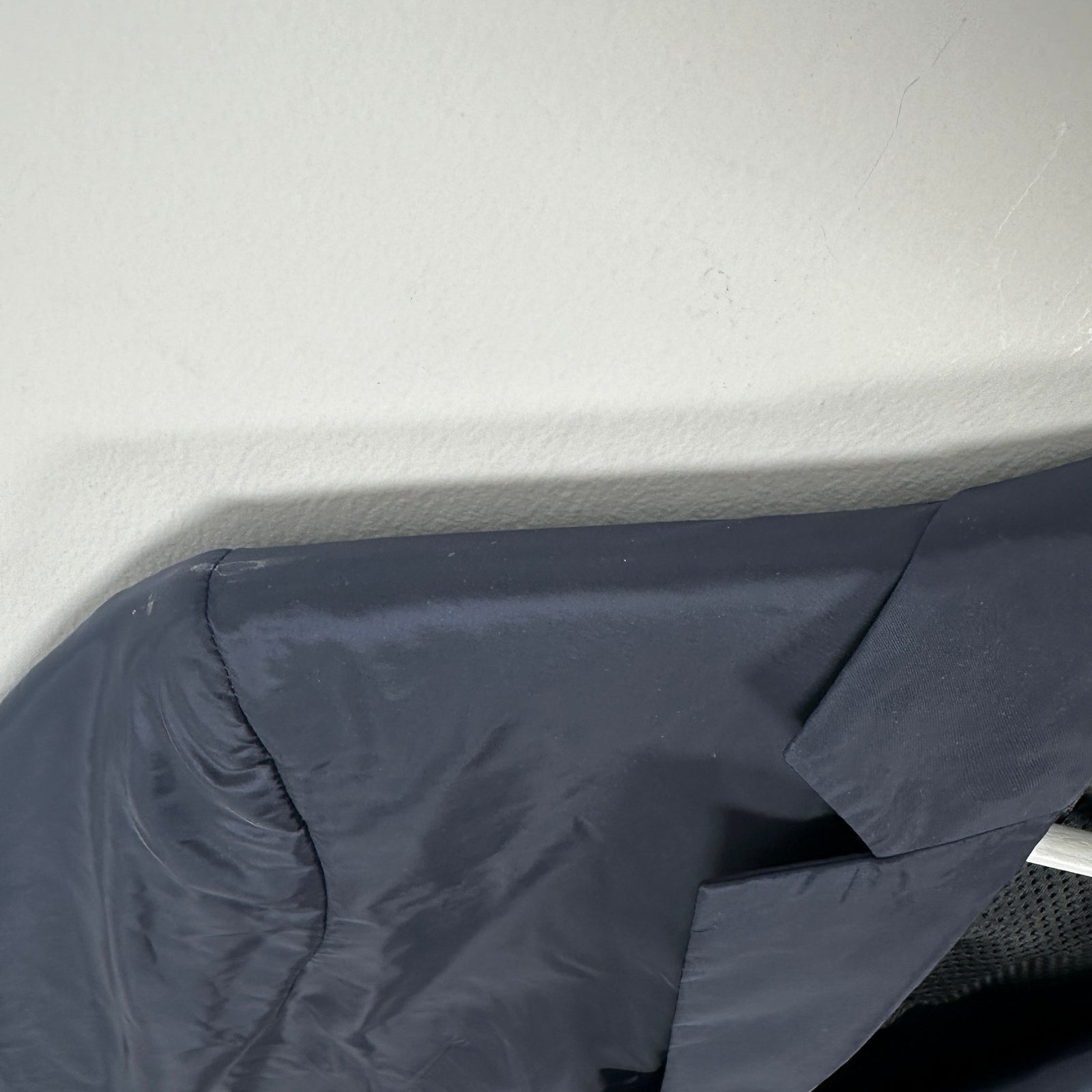 Prada Thin Nylon Navy Blazer Size M