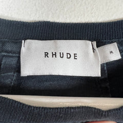 Rhude Navy St. Barth Tee Size M