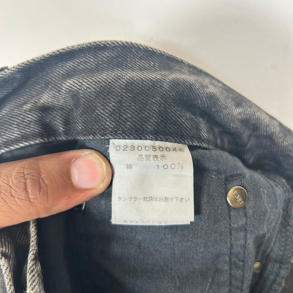 5351 Pour Les Hommes Black Repair Jeans Size 30