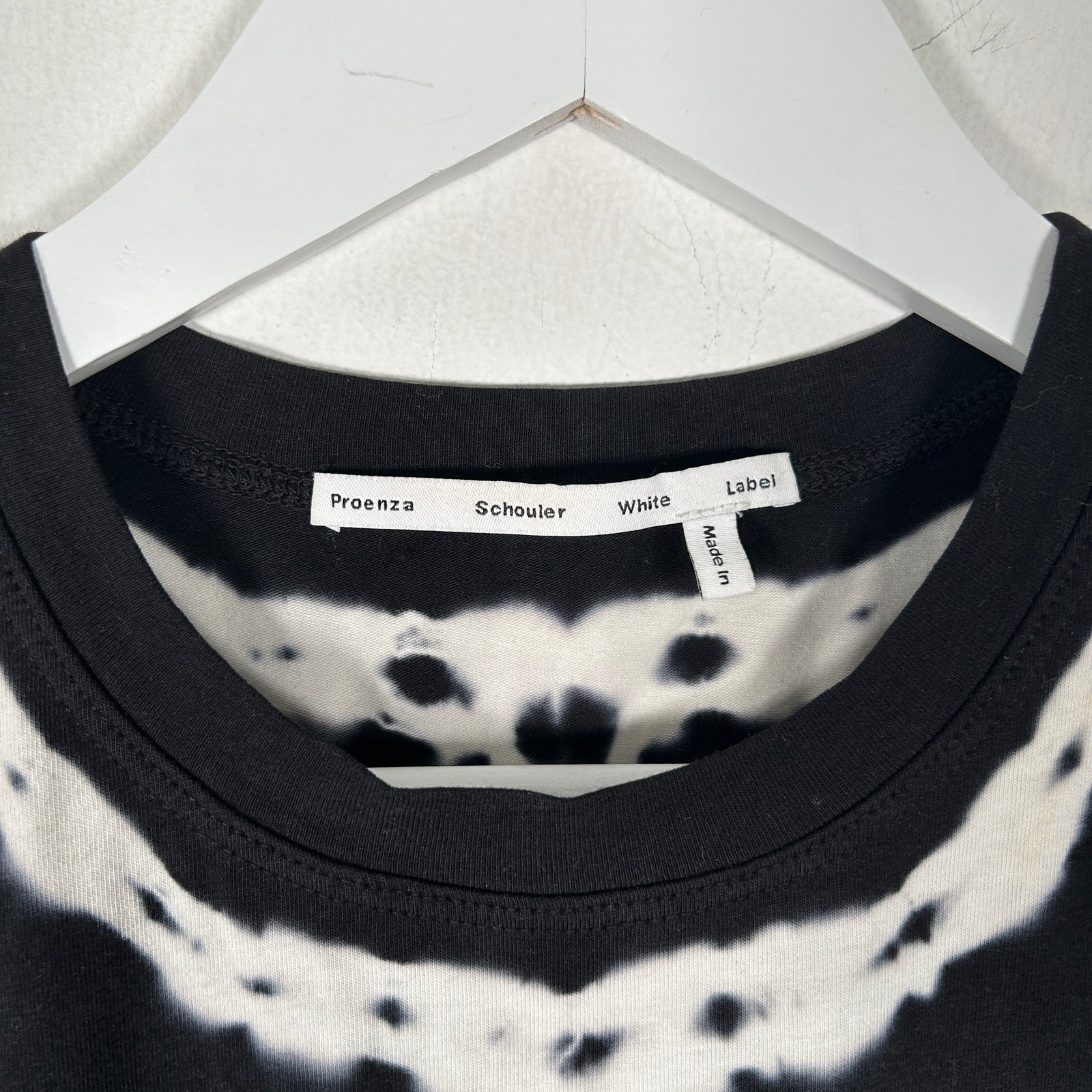 Proenza Striped Tye-Dye T-Shirt Size M