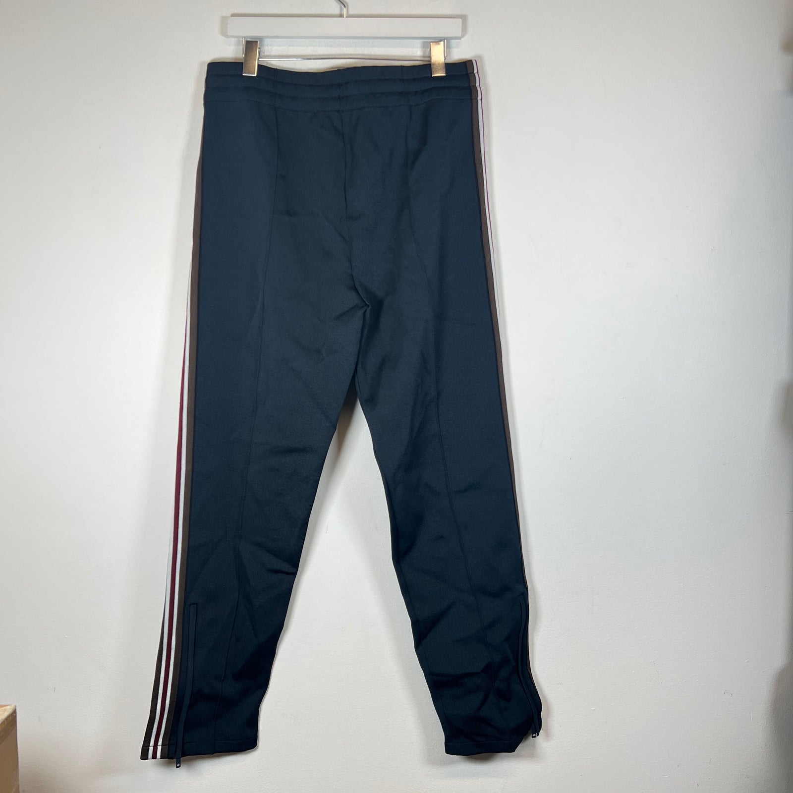 Burberry Navy Striped Track Pants Size L