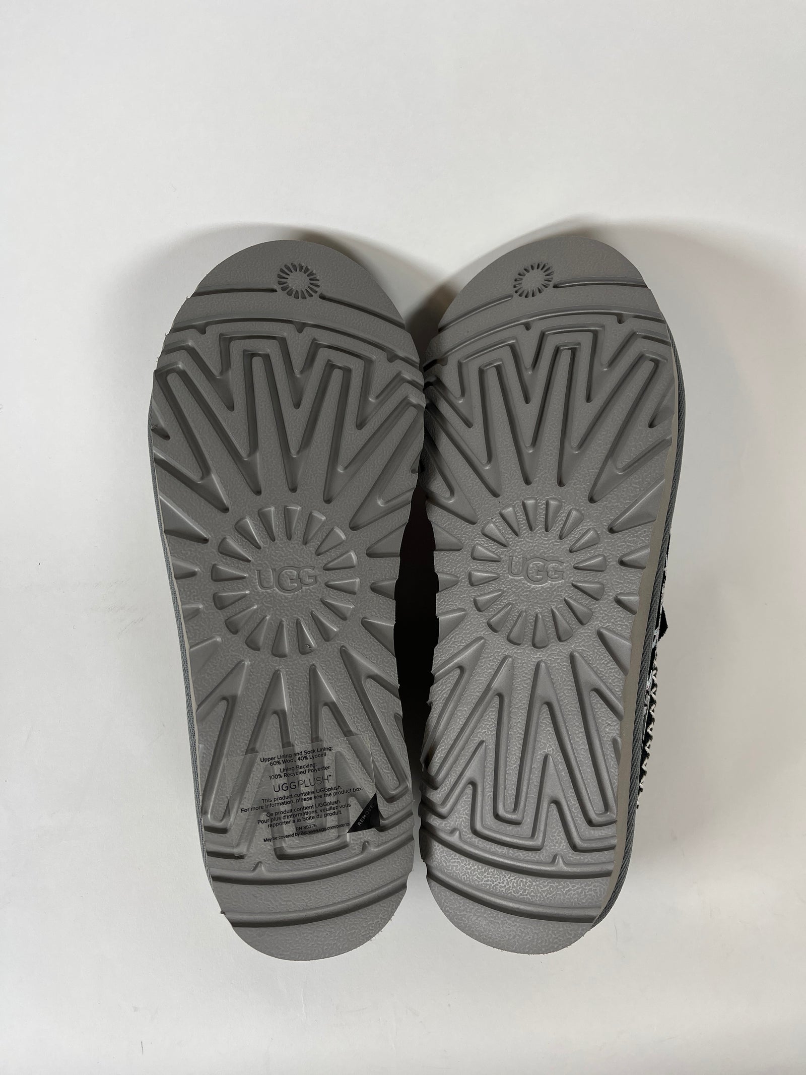 Palace x UGG Black Camo Tasman Slipper Size 8