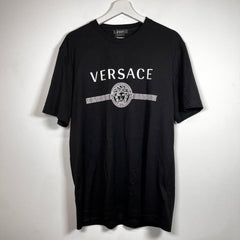 Versace Black Medusa Tee Size L