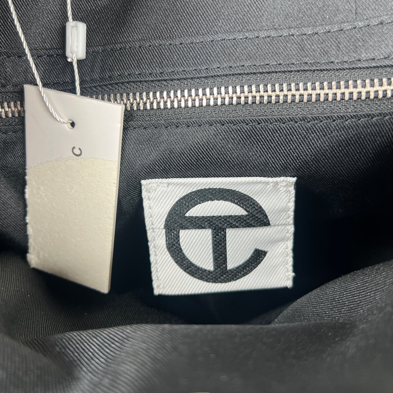 Telfar Black Medium Shopping Bag