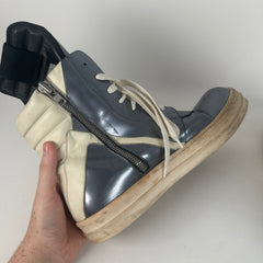 Rick Owens Metallic Geobasket Size 45