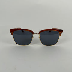 Gucci Brown/Gold Clubmaster Sunglasses