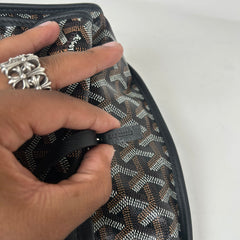 Goyard Black Reversible Mini Anjou Tote Bag