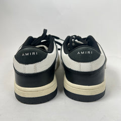 Amiri Black/White Skel Low Top Sneaker Size 41