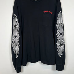 Chrome Hearts Black Matty Boy Chomper Longsleeve Size XL
