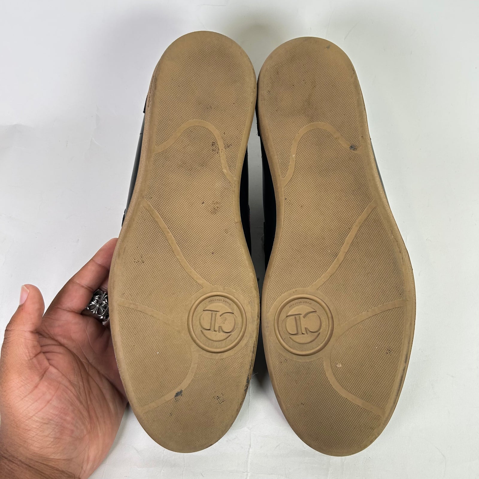 Dior Homme B01 Leather Patches Sneakers