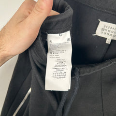Maison Margiela Black Double Zipper Sweatpants Size L