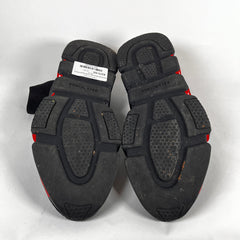 Balenciaga Black/Red Graffiti Speed Trainers Size 44