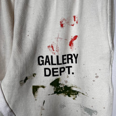 Gallery Dept Cream Flare Sweatpants Size S