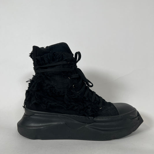Rick Owens Distressed Abstract Ramones Size 45