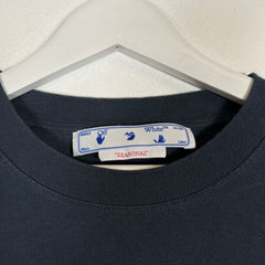 Off-White Navy Degrade Thunder T-shirt Size M