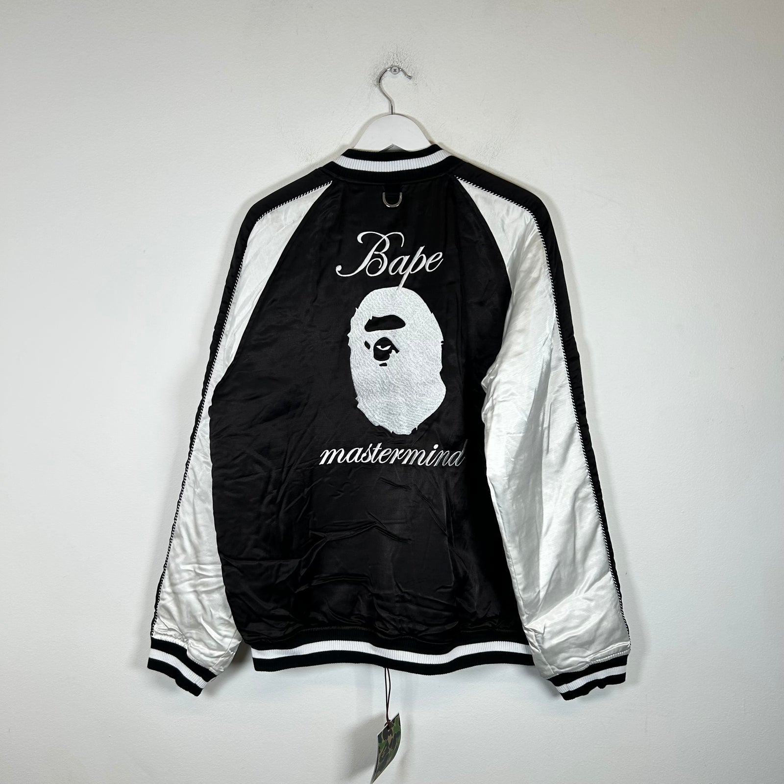 Bape x Mastermind Black Souvenir Jacket Size XXL