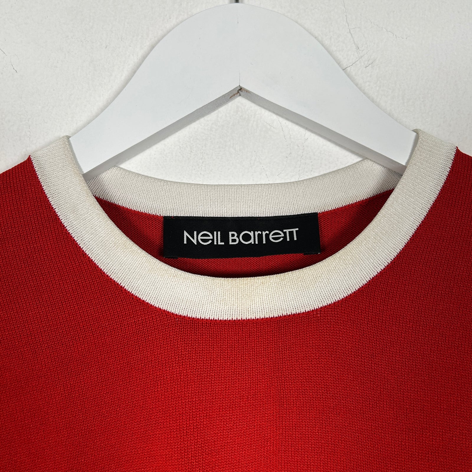 Neil Barret Red T-Shirt Size M