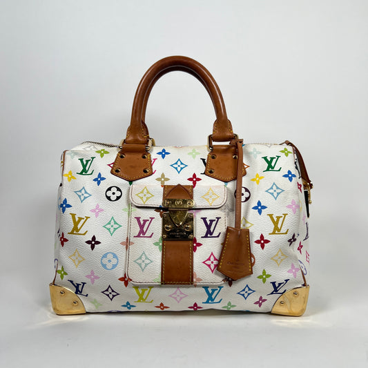 Louis Vuitton x Murakami Multicolor Monogram Speedy 30
