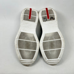 Prada Black/Grey American Cup Sneakers Size 8.5