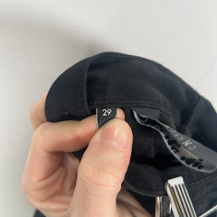 Celine Black Straight Fit Pants Size 29