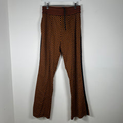 Marni Orange Checkered Lounge Pants Size 48