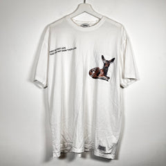 Burberry Deer Montage T-Shirt Size Large