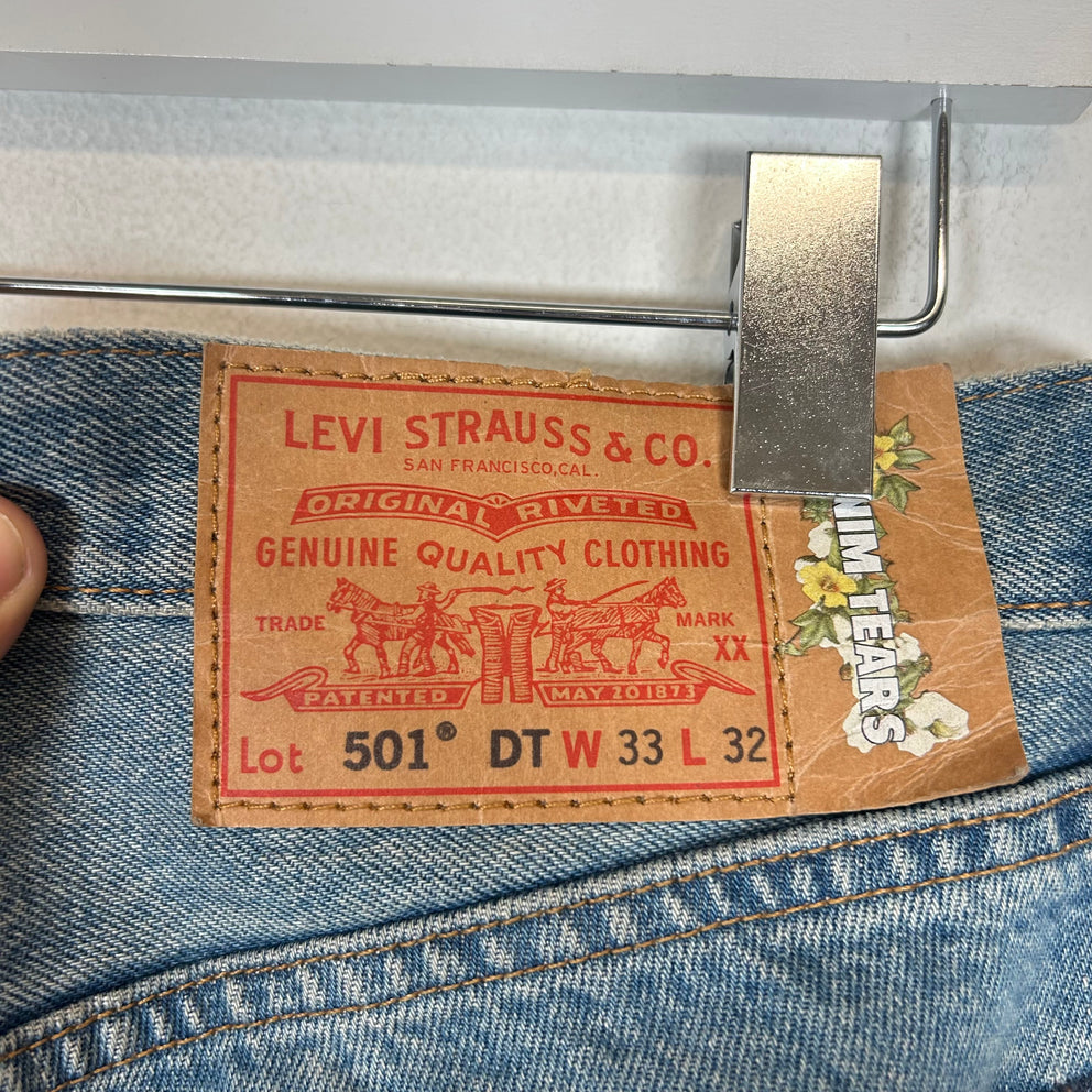 Denim Tears Lightwash Wreath Jeans Size 33