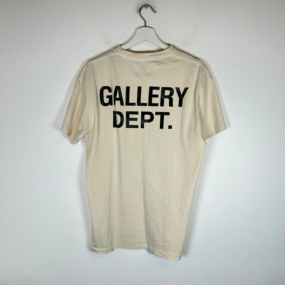 Gallery Dept White Work In Progress T-Shirt