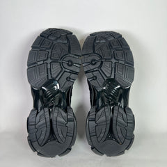 Balenciaga Matte Black Mesh Runners