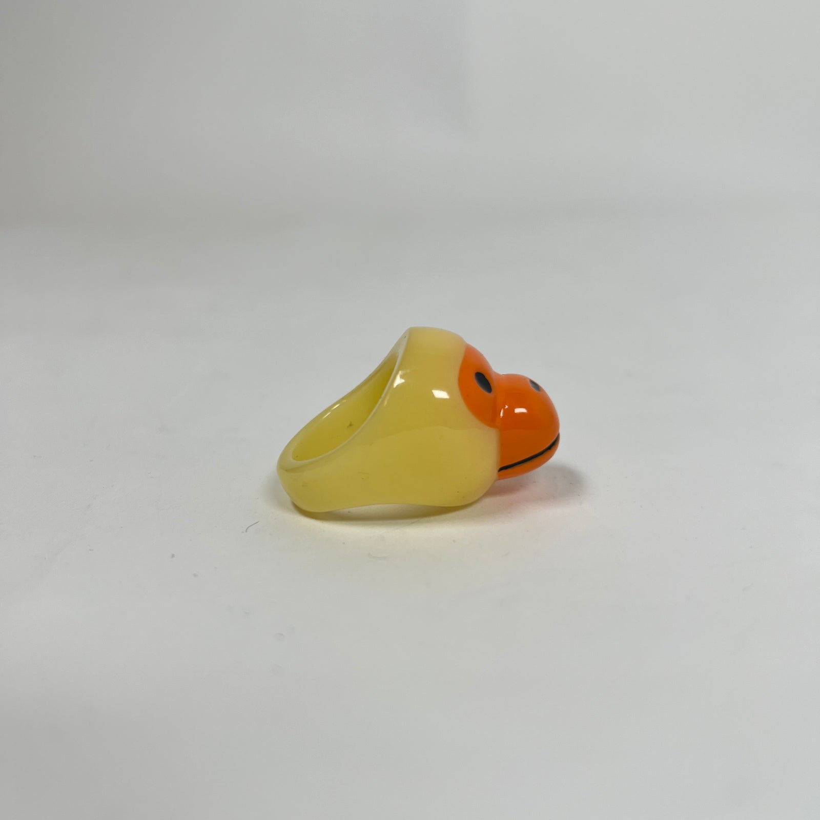 Bape Yellow & Pink Baby Milo Ring Set Size L