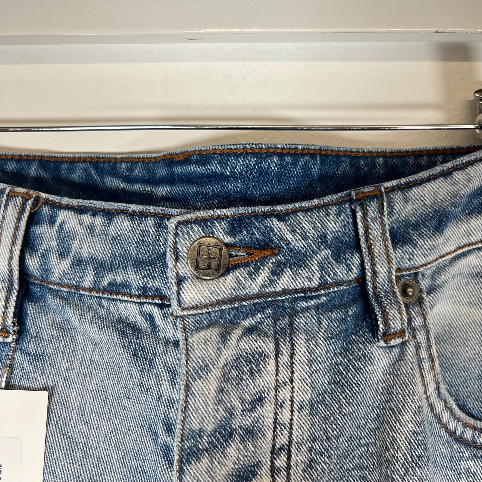 Ksubi Lightwash Distressed Jeans Size 34