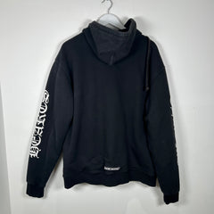 Chrome Hearts Thermal Lined Hoodie Spell-Out Sleeves Size L