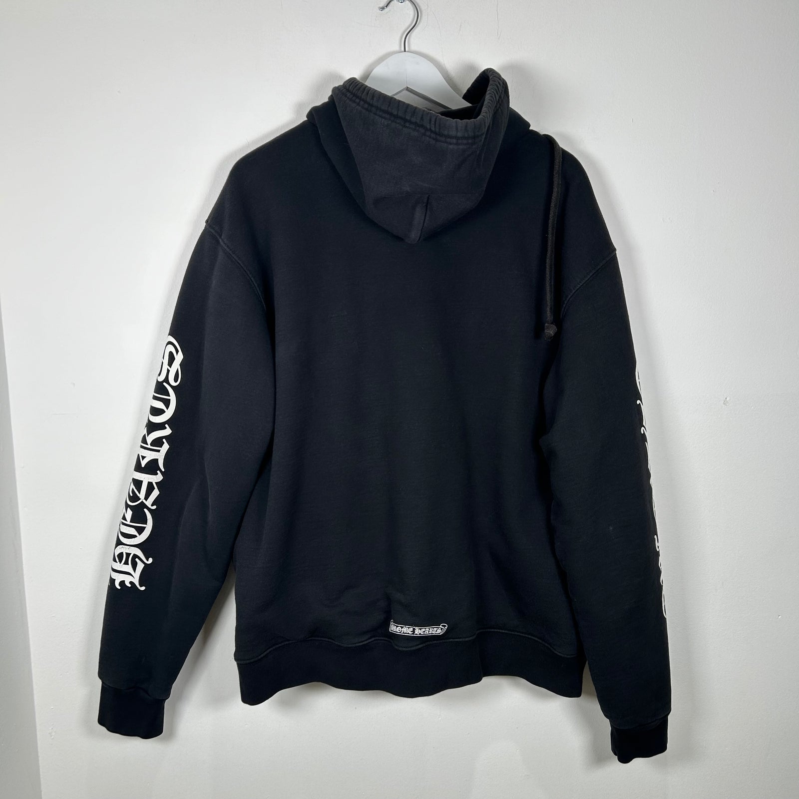 Chrome Hearts Thermal Lined Hoodie Spell-Out Sleeves Size L