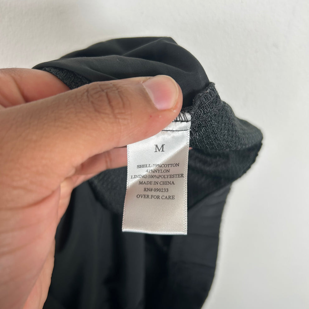 Essentials Black Nylon Pants Size M