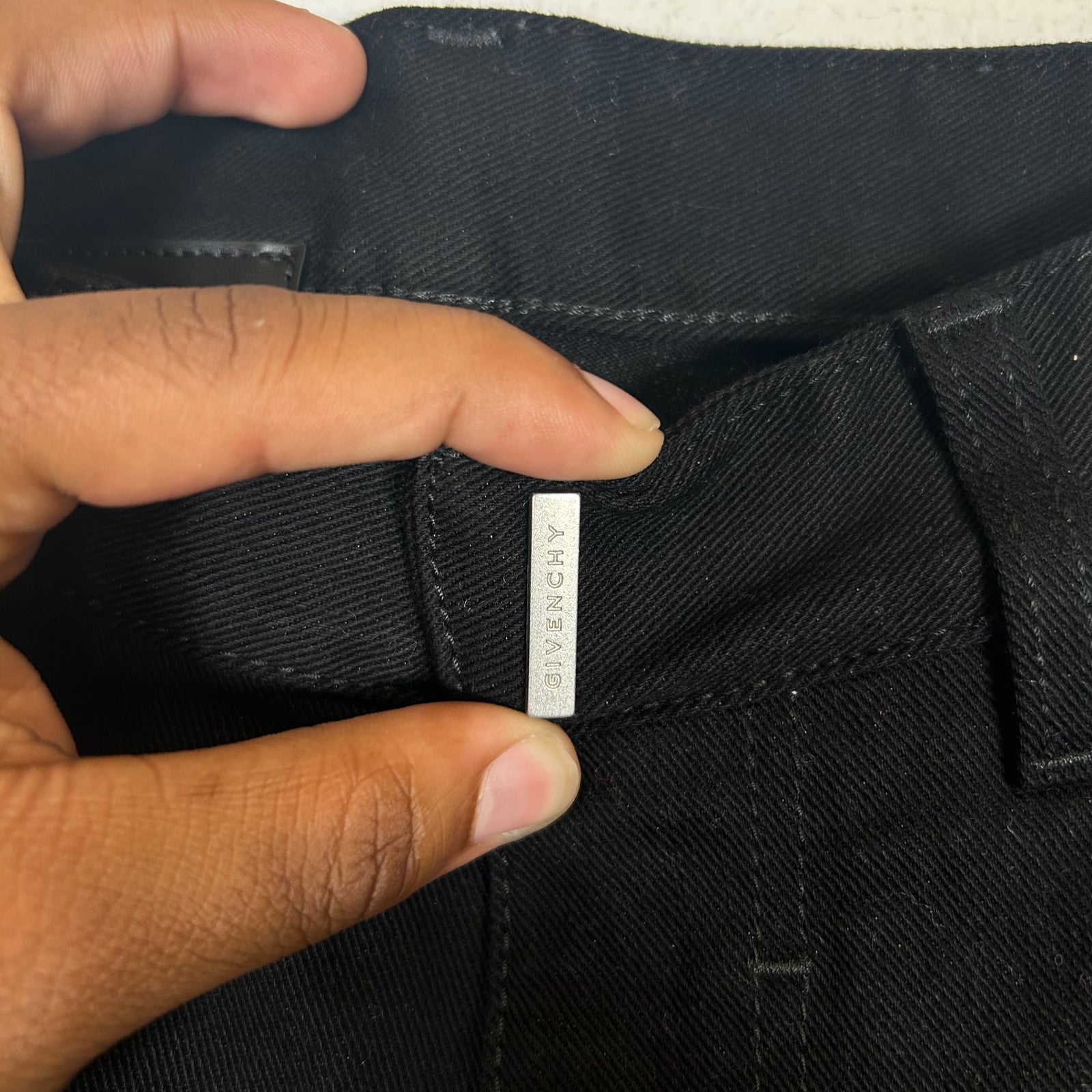 Givenchy Black Denim Jeans Size 31