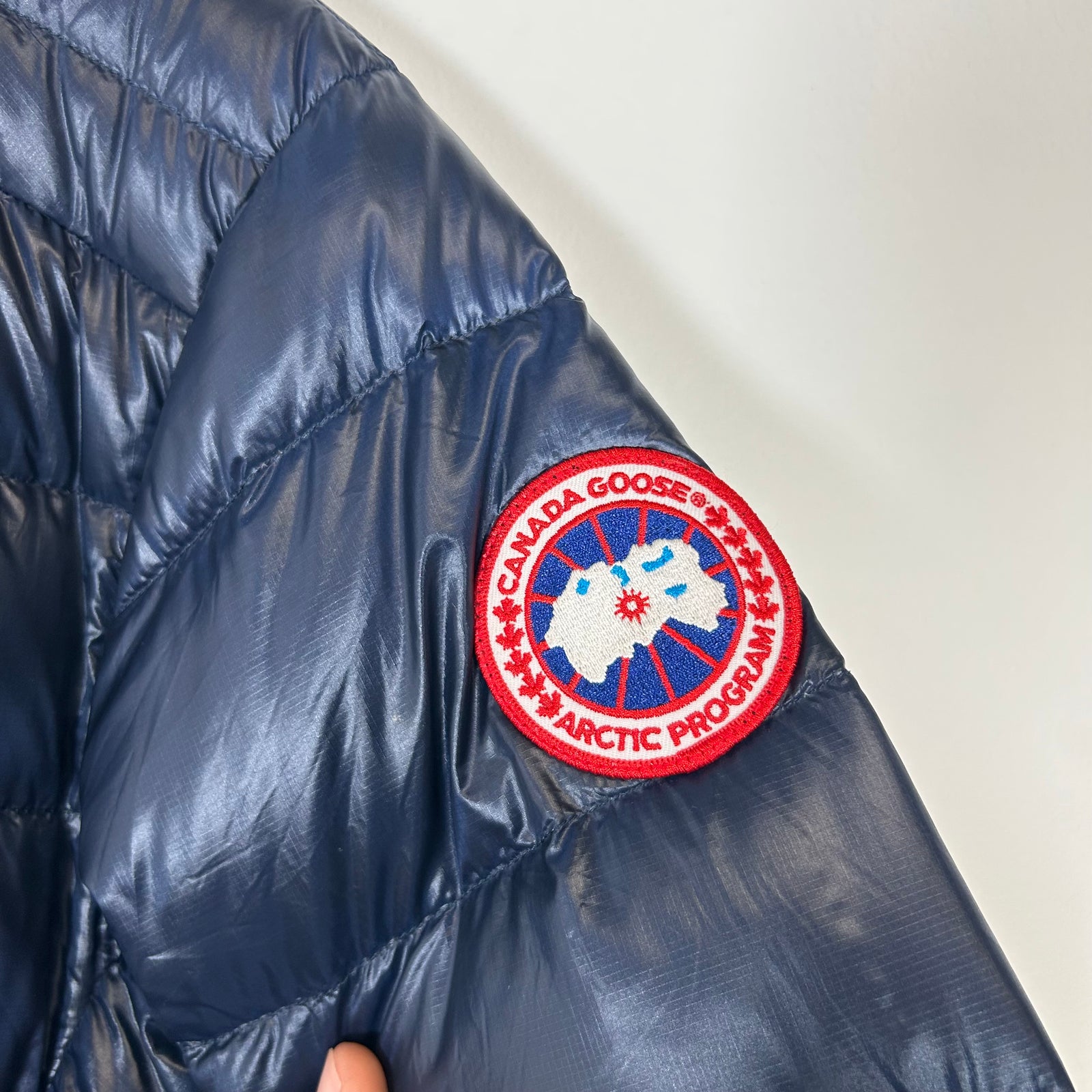 Canada Goose Navy Crofton Puffer Jacket Size S