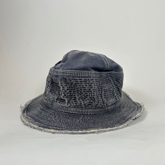 Kapital Indigo Denim Fisherman Bucket Hat