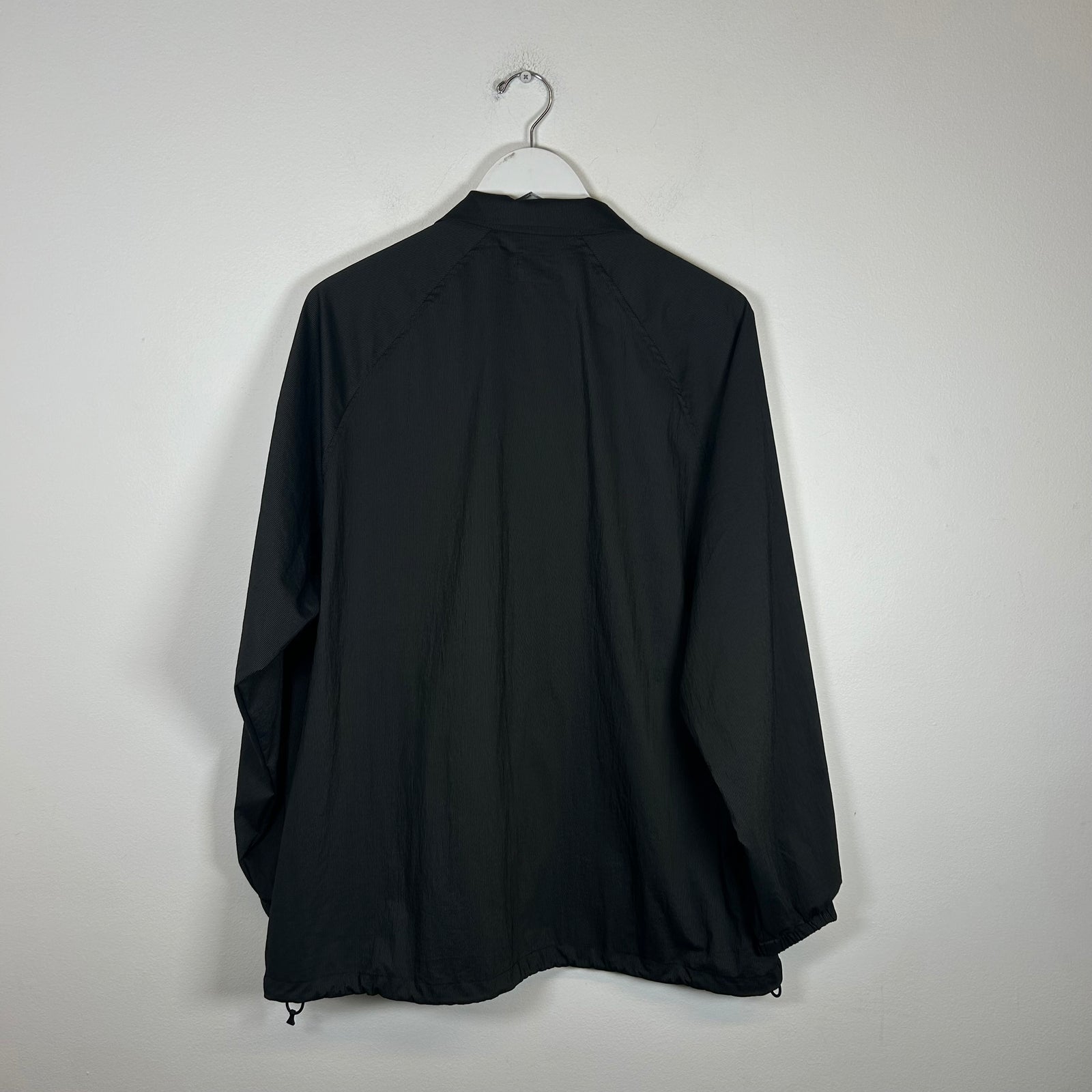 Needles Black Nylon Windbreaker Jacket Size S