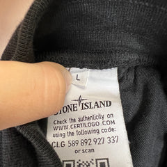 Stone Island Black Cargo Shorts
