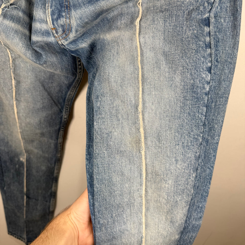 Maison Margiela Distressed Pleat Jeans Size 34