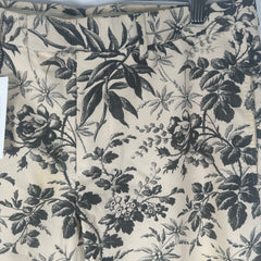 Gucci Black Ivory Floral Pants Size 32