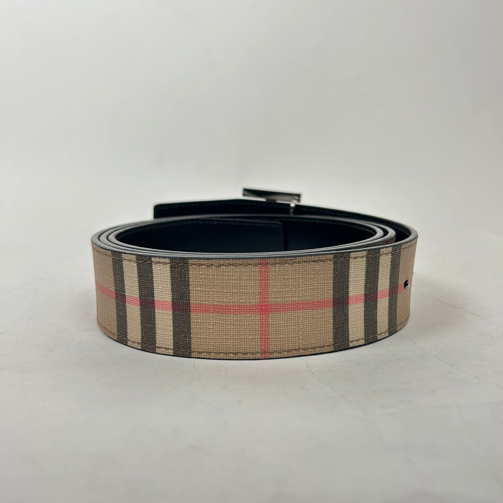 Burberry Vintage Check TB Belt Size 95