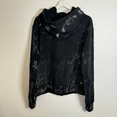 Amiri Cracked Dye Logo Hoodie Size M