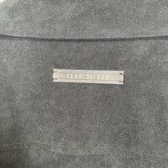 Fear of God Black Suede Jacket Size L