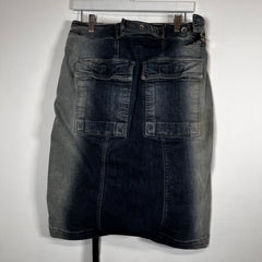 RIck Owens Drkshdw Denim Aircut Shorts