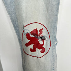Ksubi Lightwash Chitch Lion Skinny Jeans Size 33