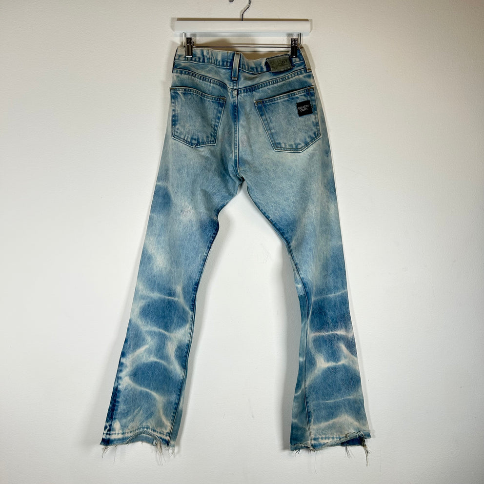 Gallery Dept Blue Flared Jeans Size 33